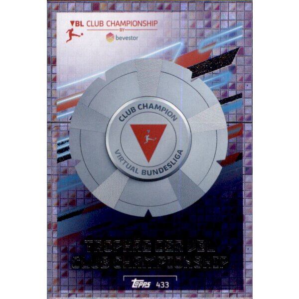 Topps Match Attax Bundesliga 2021/22 - 433 - Trophäe der VBL Club Championship - E-Sports