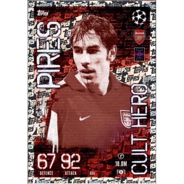 Topps Match Attax Champions League 2023/24 – 434 – Robert Pires – Cult Hero