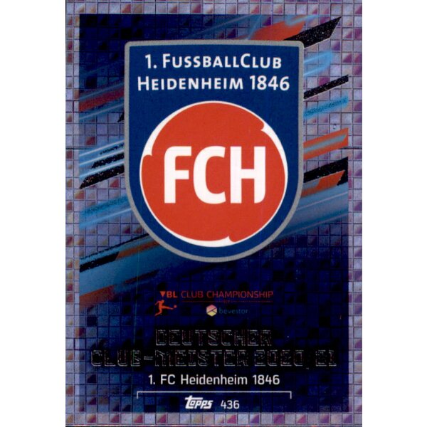Topps Match Attax Bundesliga 2021/22 - 436 - Deutscher Club-Meister 2020/21 - E-Sports