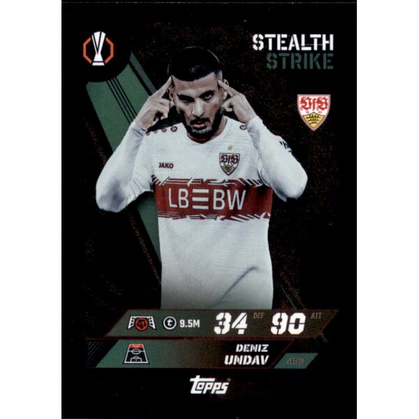 Topps Match Attax Champions League 2025/26 - 453 - Deniz Undav - Stealth Strike