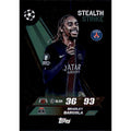 Topps Match Attax Champions League 2025/26 - 454 - Bradley Barcola - Stealth Strike