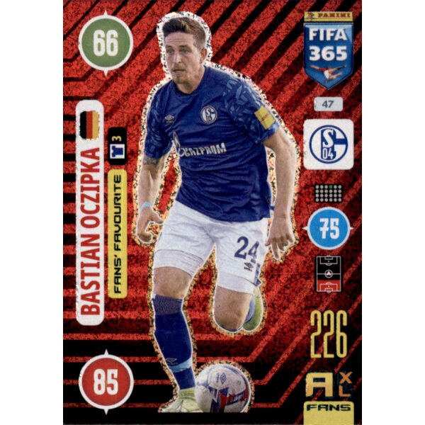 Panini FIFA 365 Adrenalyn XL 2021 - 47 - Bastian Oczipka - Fans Favourite
