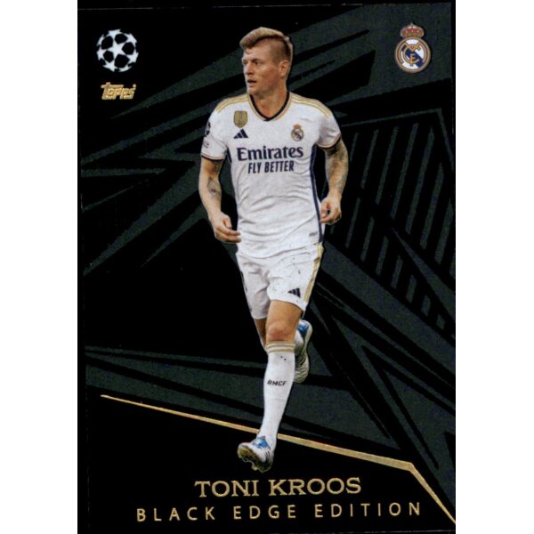 Topps Match Attax Champions League 2023/24 – 491 – Toni Kroos – Black Edge Edition