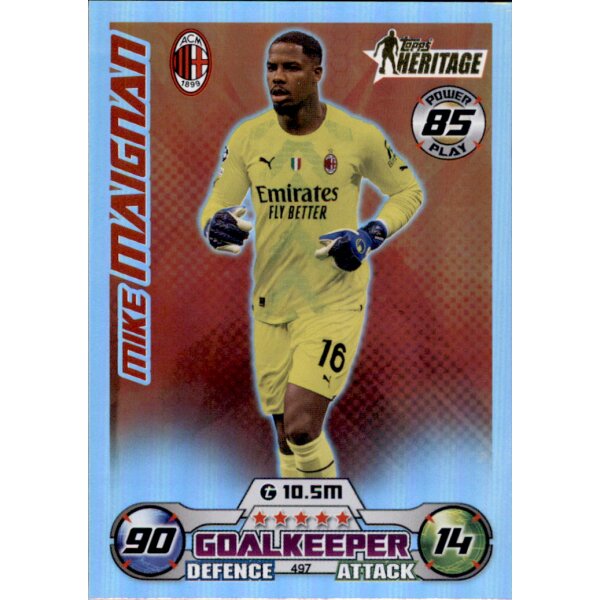 Topps Match Attax Champions League 2022/23 - 497 - Mike Maignan - Topps Heritage