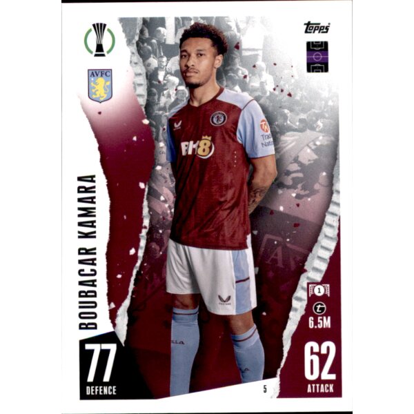 Topps Match Attax Champions League 2023/24 – 5 – Boubacar Kamara
