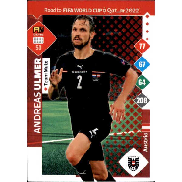 Panini Adrenalyn XL - Road to World Cup 2022 - 50 - Andreas Ulmer