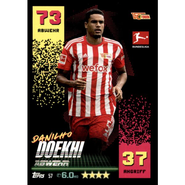 Topps Match Attax Bundesliga 2022/2023 - 57 - Danilho Doekhi