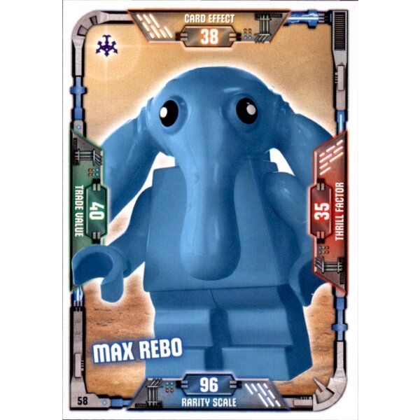 58 - Max Rebo - LEGO Star Wars Serie 1