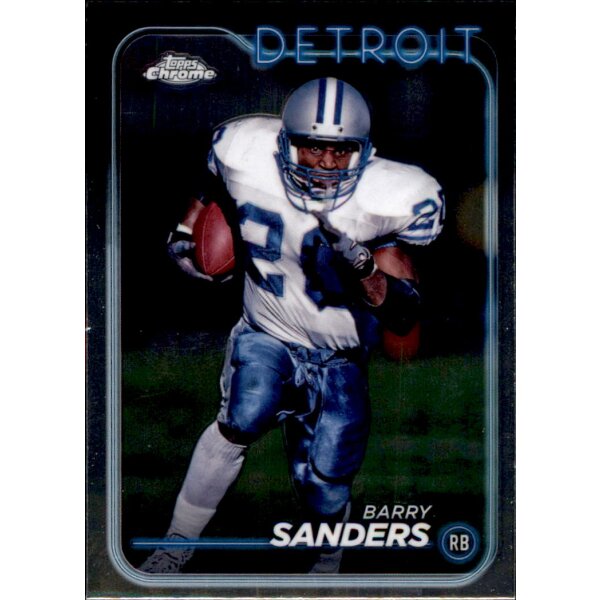 Topps Chrome Football 2024 - 67 - Barry Sanders - Detroit - Base