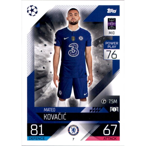 Topps Match Attax Champions League 2022/23 - 7 - Mateo Kovacic