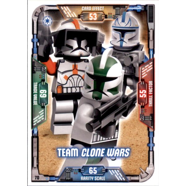 70 - Team Clone Wars - LEGO Star Wars Serie 1