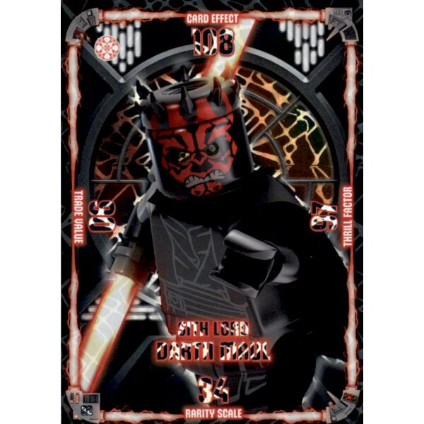 82 - Sith Lord Darth Maul - Dunkle Seite - LEGO Star Wars Serie 1