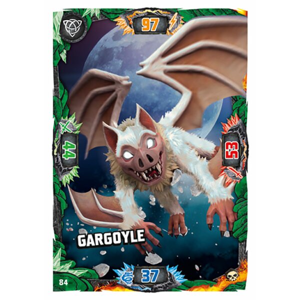 Blue Ocean LEGO Ninjago Serie 6 (2021) - 84 - Gargoyle - Schurken Karte