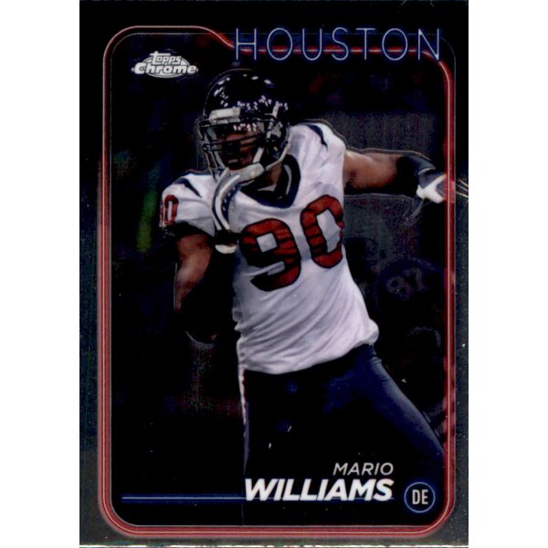 Topps Chrome Football 2024 - 84 - Mario Williams - Houston - Base