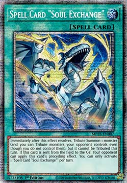 Yu Gi Oh - 2025 Mega-Pack Tin - Spell Card "Soul Exchange" - Einzelkarten