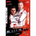 Topps Turbo Attax Formel 1 2021 - 87 - Mick Schumacher & Nikita Mazepin