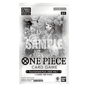 Tournament Pack 2026 Vol.1 - One Piece Englisch - 1 Booster OVP