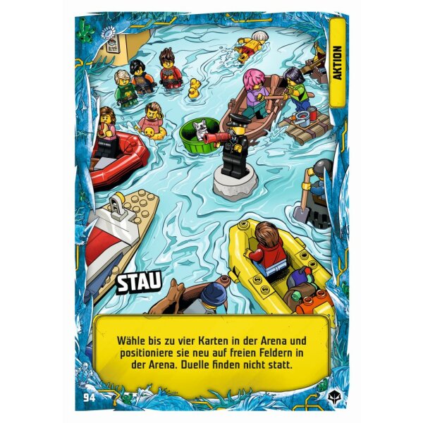 Blue Ocean LEGO Ninjago Serie 7 NEXT LEVEL (2022) - 94 - Stau - Aktionskarte