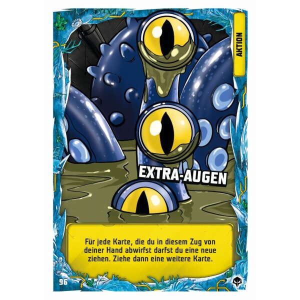 Blue Ocean LEGO Ninjago Serie 7 NEXT LEVEL (2022) - 96 - Extra-Augen - Aktionskarte