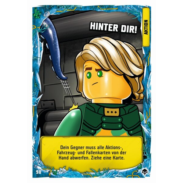 Blue Ocean LEGO Ninjago Serie 7 NEXT LEVEL (2022) - 98 - Hinter dir! - Aktionskarte