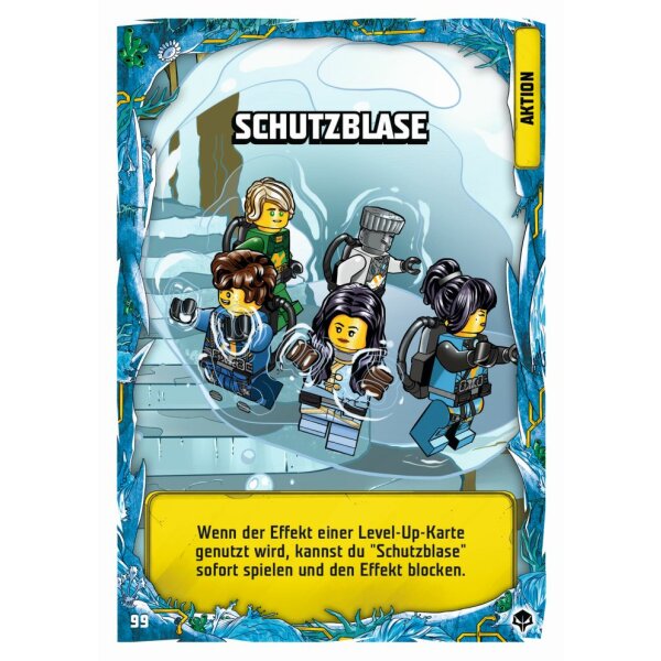 Blue Ocean LEGO Ninjago Serie 7 NEXT LEVEL (2022) - 99 - Schutzblase - Aktionskarte