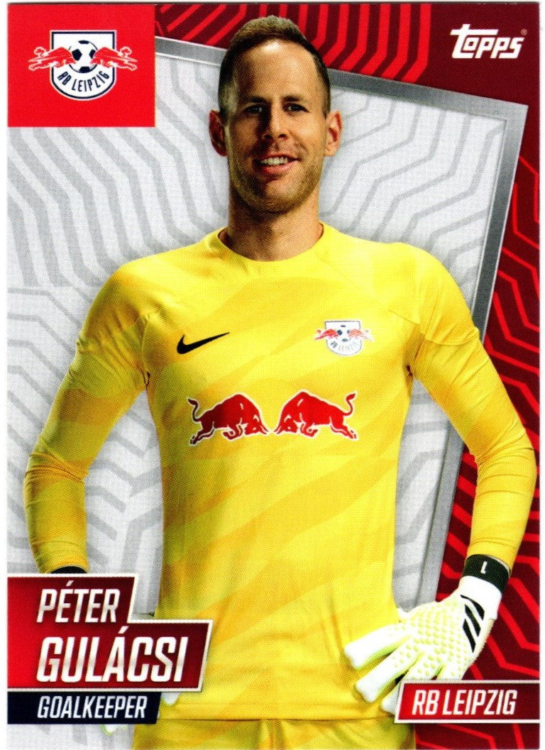 Topps RB Leipzig 2023-24 Team Set Péter Gulácsi RBL-02 (RB Leipzig)