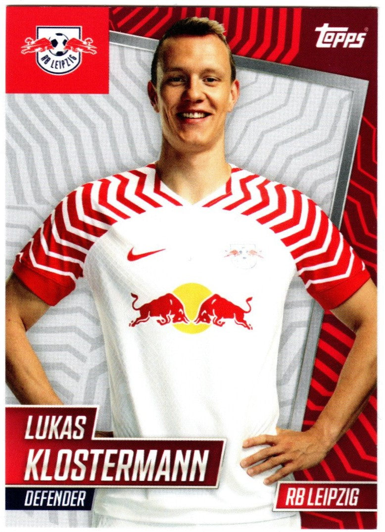 Topps RB Leipzig 2023-24 Team Set Lukas Klostermann RBL-06 (RB Leipzig)