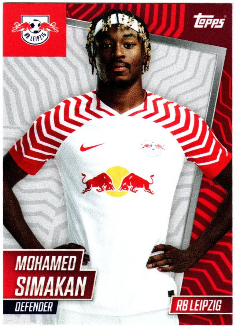Topps RB Leipzig 2023-24 Team Set Mohamed Simankan RBL-10 (RB Leipzig)