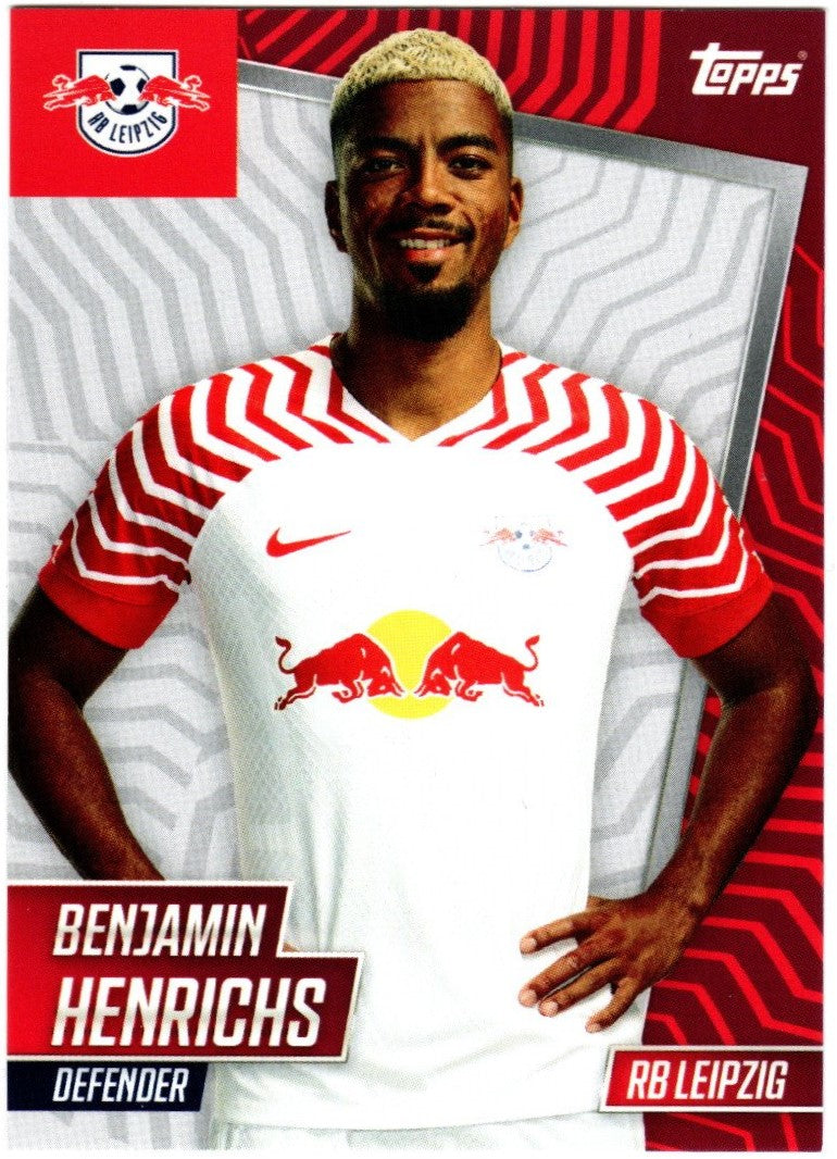 Topps RB Leipzig 2023-24 Team Set Benjamin Henrichs RBL-11 (RB Leipzig)