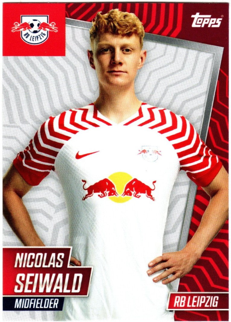Topps RB Leipzig 2023-24 Team Set Nicolas Seiwald RBL-12 (RB Leipzig)