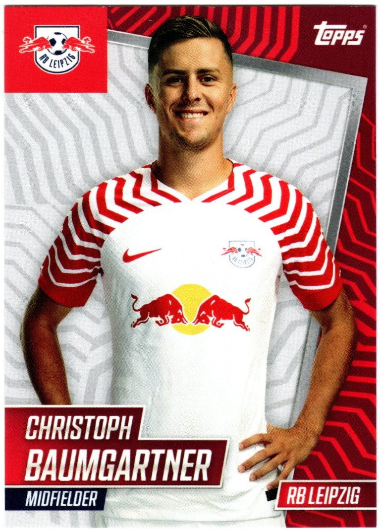 Topps RB Leipzig 2023-24 Team Set Christoph Baumgartner RBL-13 (RB Leipzig)