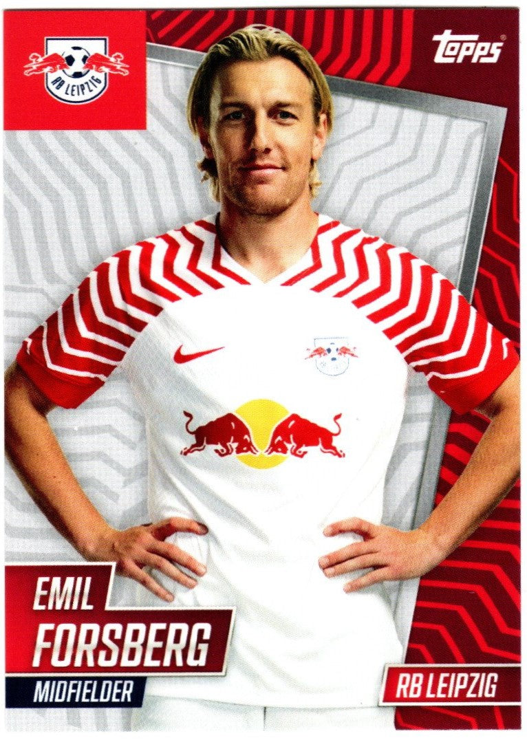 Topps RB Leipzig 2023-24 Team Set Emil Forsberg RBL-21 (RB Leipzig)