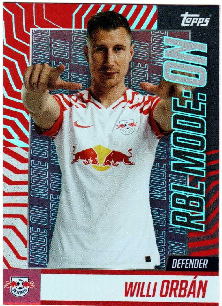 Topps RB Leipzig 2023-24 Team Willi Orbán RBL Mode: On RMO-02 (RB Leipzig)