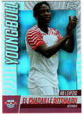 Topps RB Leipzig 2023-24 Team El Chadaille Bitshiabu Young Bull YB-02 (RB Leipzig)