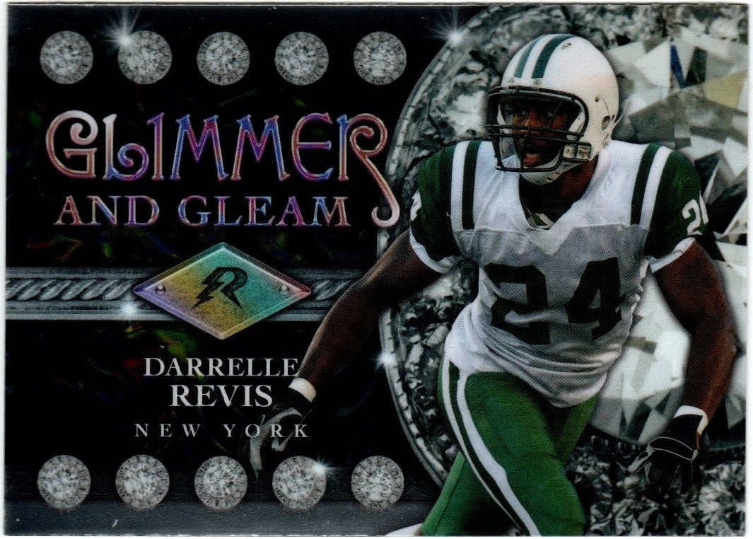 Topps Resurgence 2024 Darrelle Revis Glimmer And Gleam GG-22 - New York