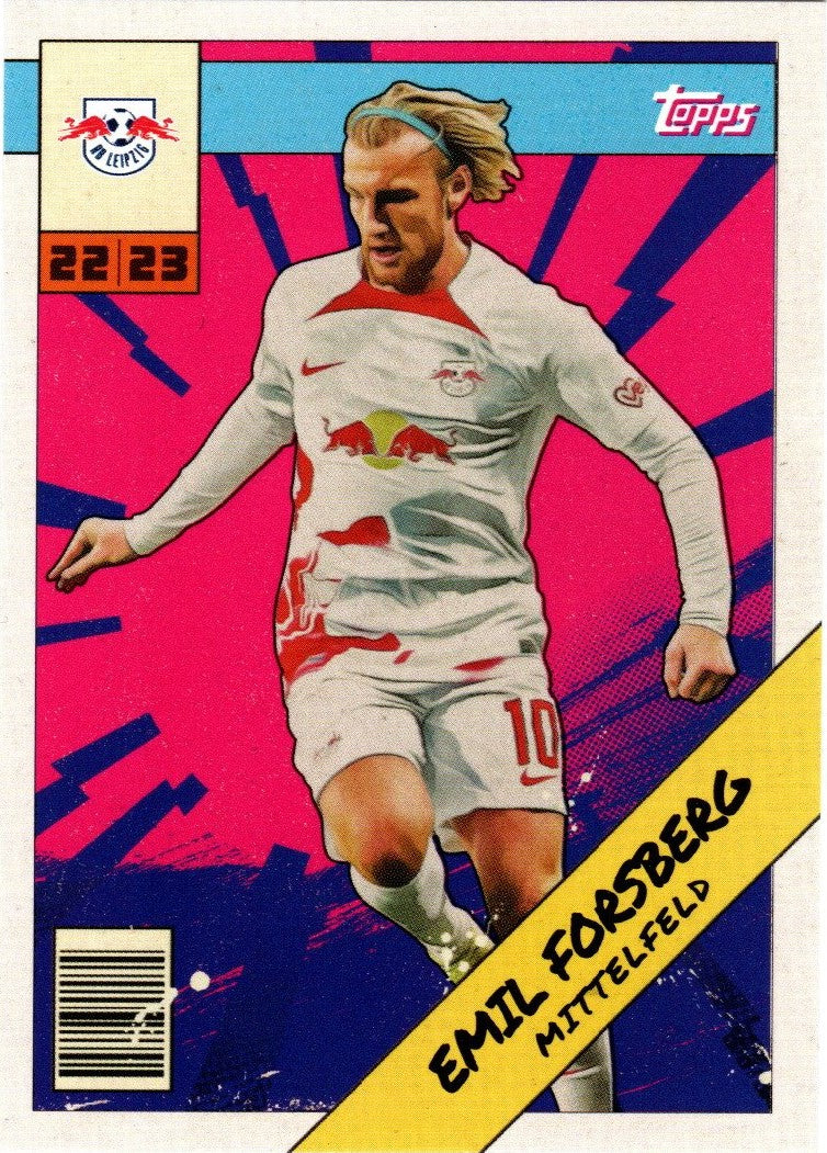 Topps RB Leipzig 2022/23 Team Set Emil Forsberg Hero LEH-7  (RB Leipzig)