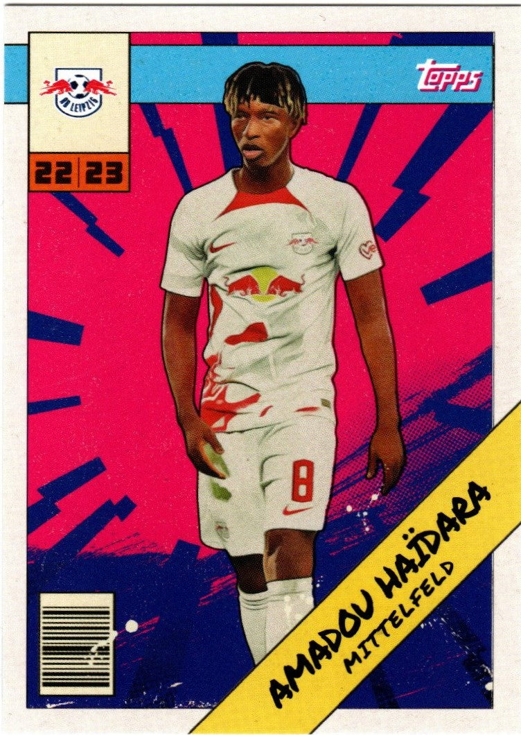Topps RB Leipzig 2022/23 Team Set Amadou Haidara Hero LEH-4  (RB Leipzig)