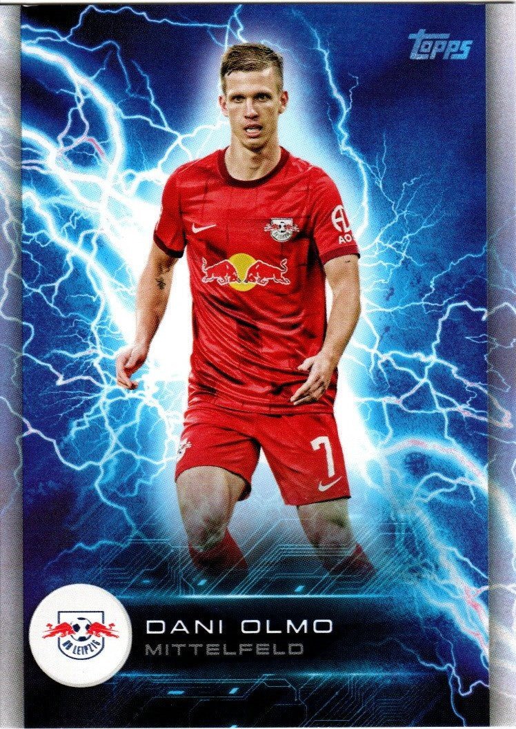 Topps RB Leipzig 2022/23 Team Set Dani Olmo Super Electric LES-4  (RB Leipzig)