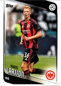 2025-26 Topps UCC Flagship - 36 - Hugo Larsson - Eintracht Frankfurt