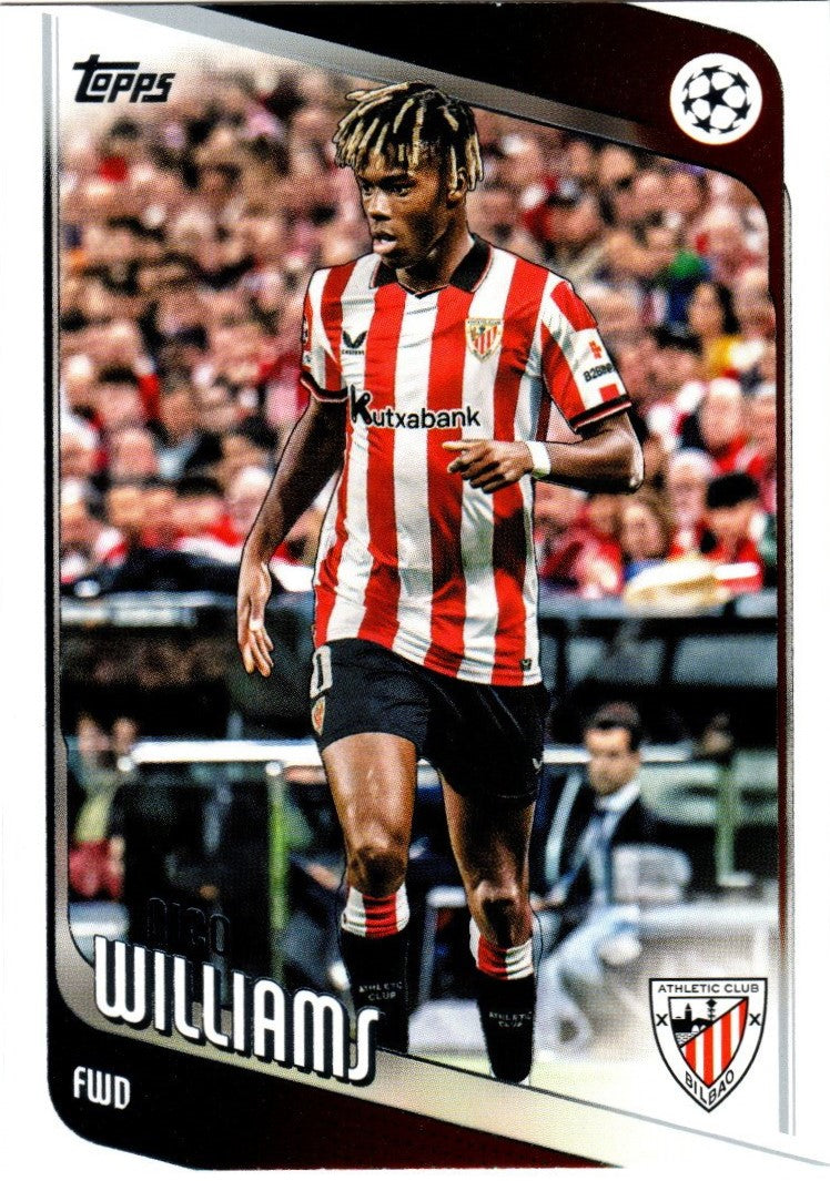 2025-26 Topps UCC Flagship - 38 - Nico Williams - Athletic Club