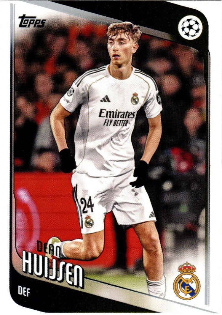 2025-26 Topps UCC Flagship - 39 - Dean Huijsen - Real Madrid