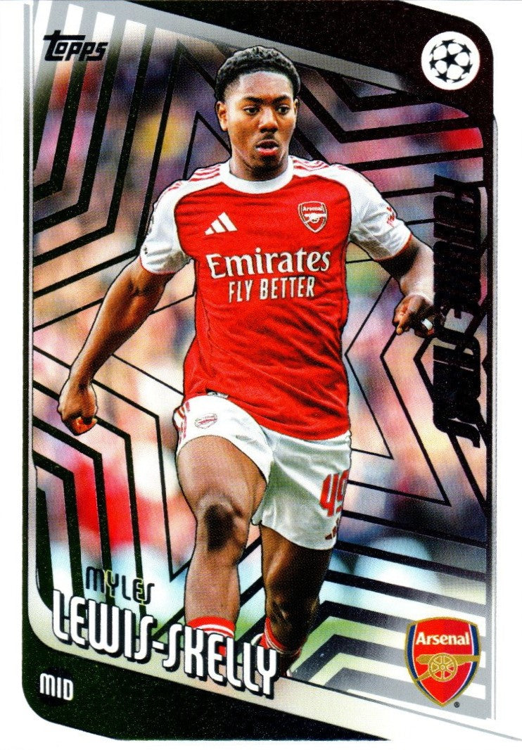 2025-26 Topps UCC Flagship - 52 - Myles - Lewis-Skelly - Arsenal FC - Future Star