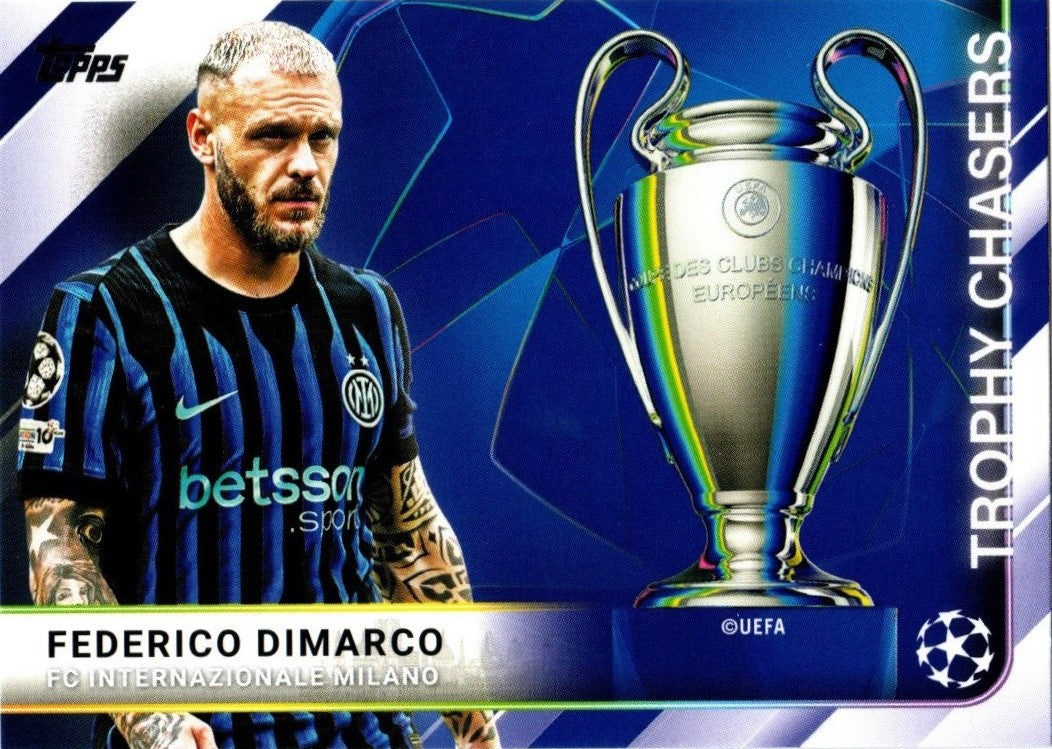 2025-26 Topps UCC Flagship - TC-17 - Federico DiMarco - Inter Mailand - Trophy Chasers
