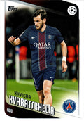 2025-26 Topps UCC Flagship - 167 - Khvicha Kvaratskhelia - Paris Saint-Germain