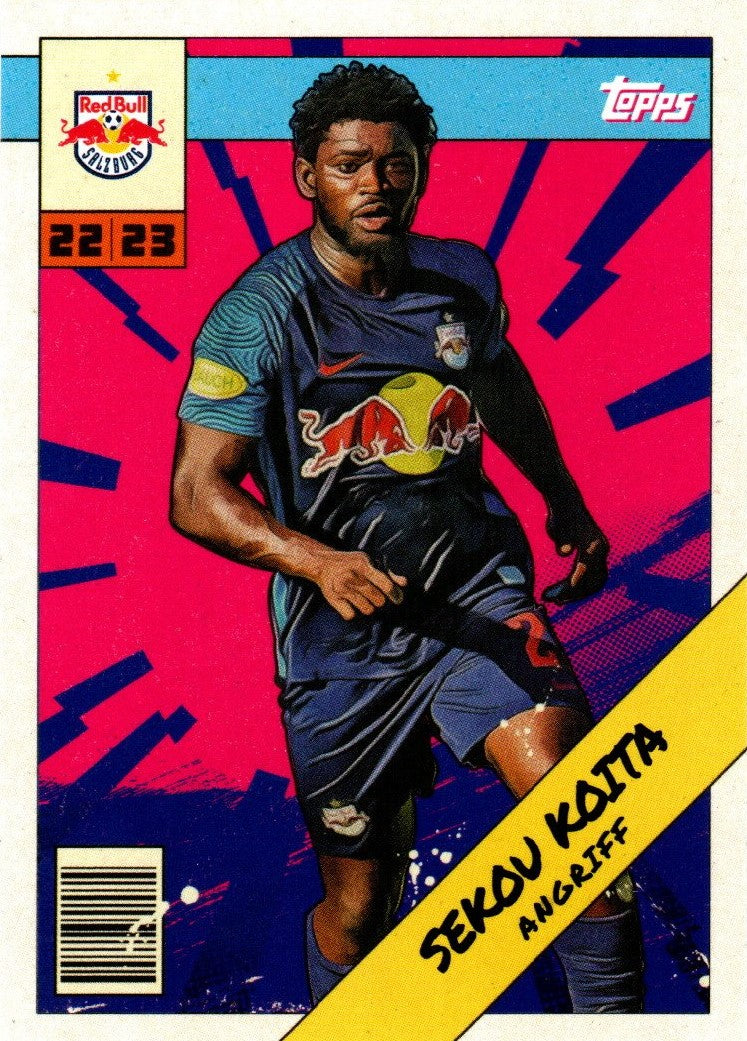 Topps RB Salzburg 2022/23 Team Set Sekau Koita Hero SAH-8 (RB Salzburg)