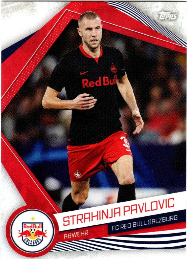 Topps RB Salzburg 2023/24 Team Set Strahinja Pavlovic RBS-04 (RB Salzburg)