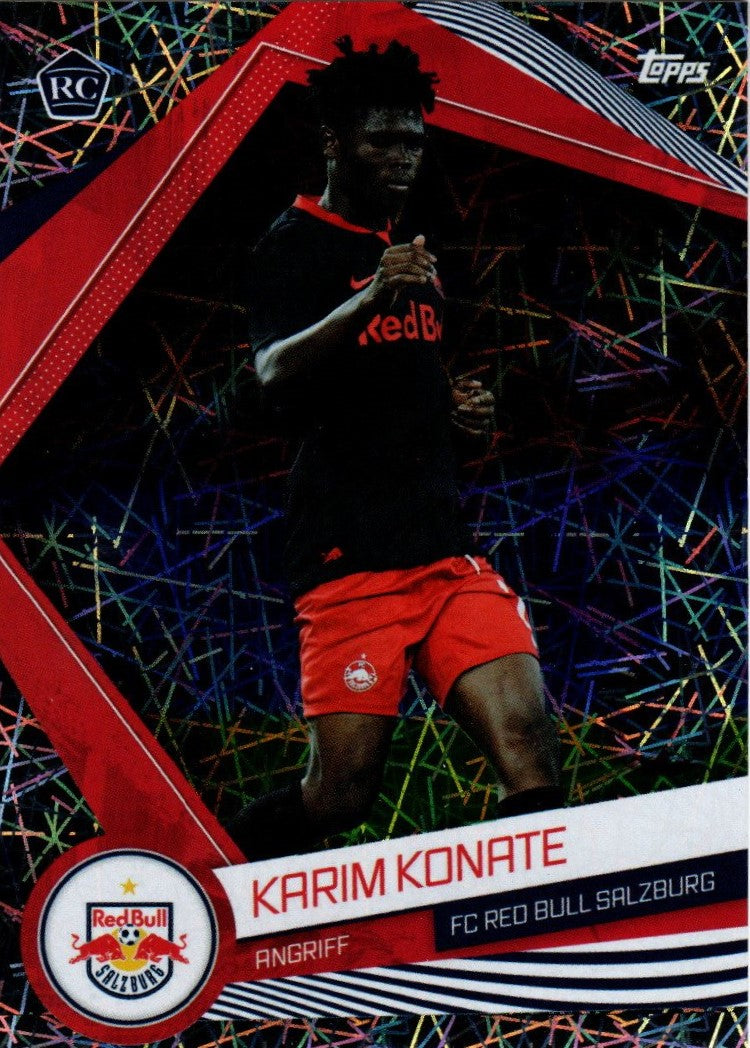 Topps RB Salzburg 2023/24 Team Set Karim Konate Parallel Electro RBS-20 (RB Salzburg)