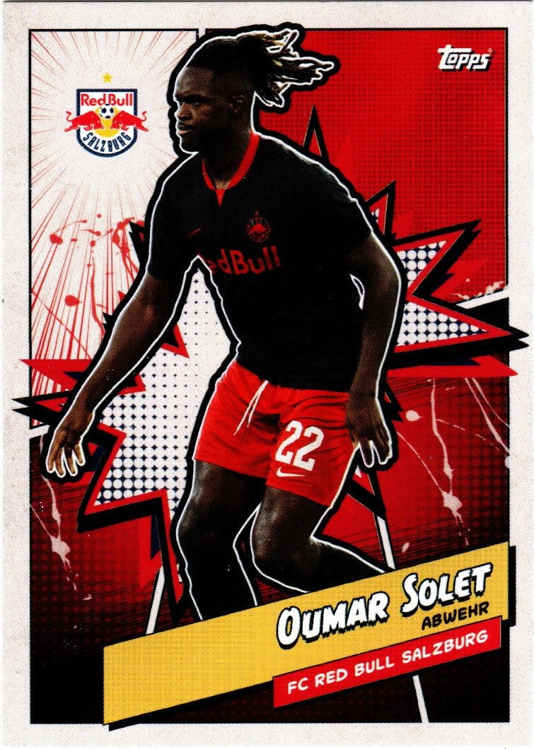 Topps RB Salzburg 2023/24 Team Set Oumar Solet Hero RBSH-07 (RB Salzburg)