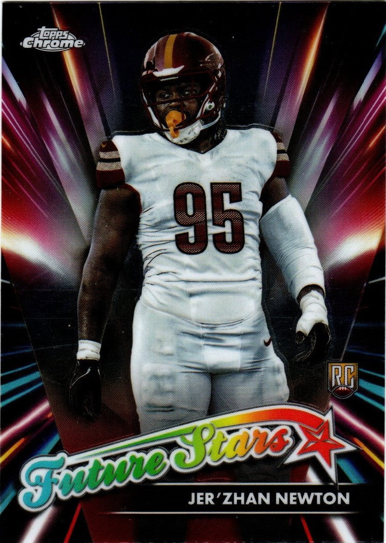 Topps Chrome Football 2024 - FS-16 - Jer'zhan Newton - Washington - Future Stars