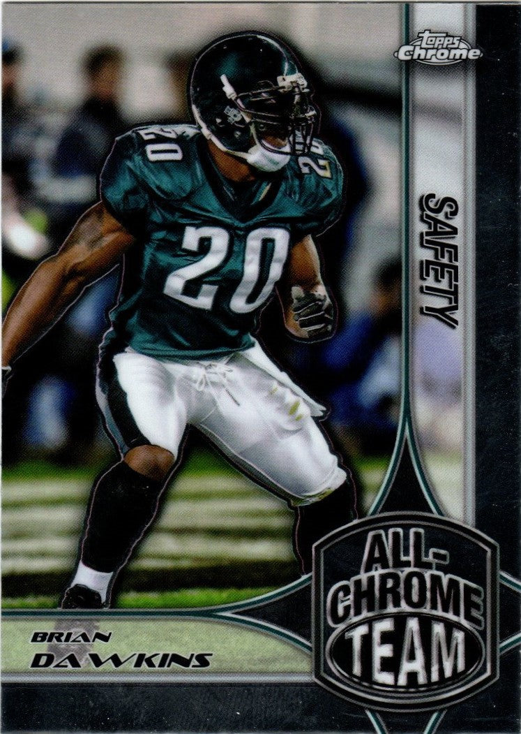 Topps Chrome Football 2024 - ACT-21 - Brian Dawkins - Philadelphia - All Chrome Team